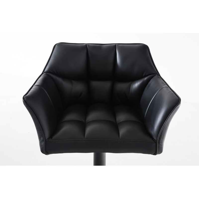 Elegant roterende barstol med justerbar højde og armlæn