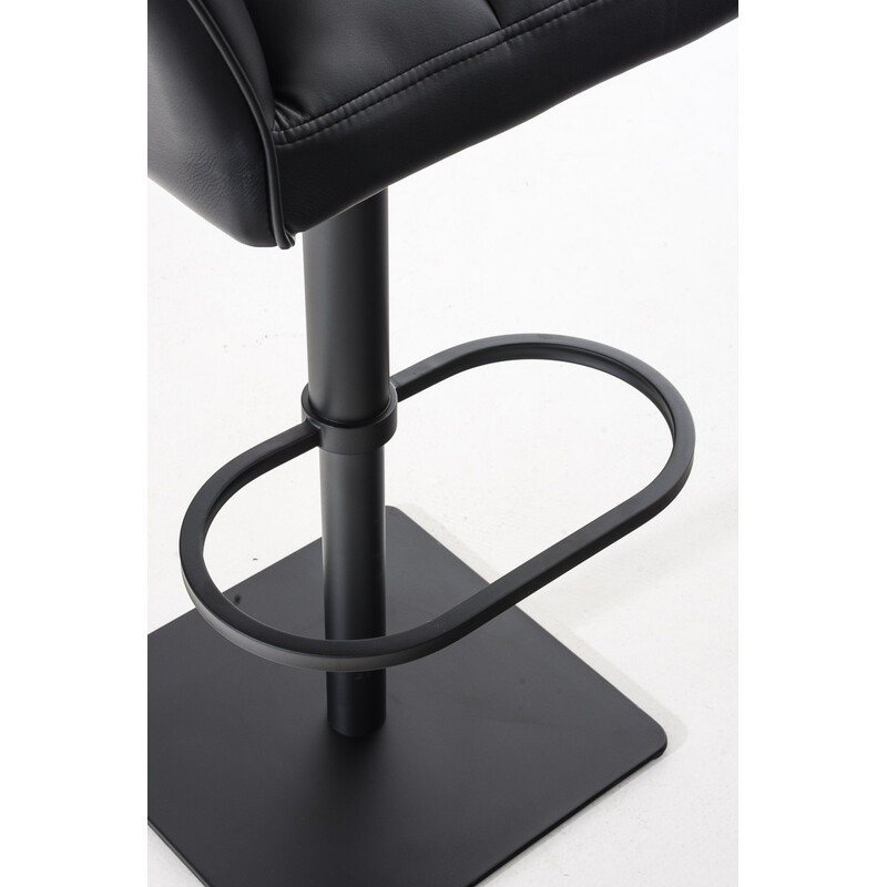 Elegant roterende barstol med justerbar højde og armlæn