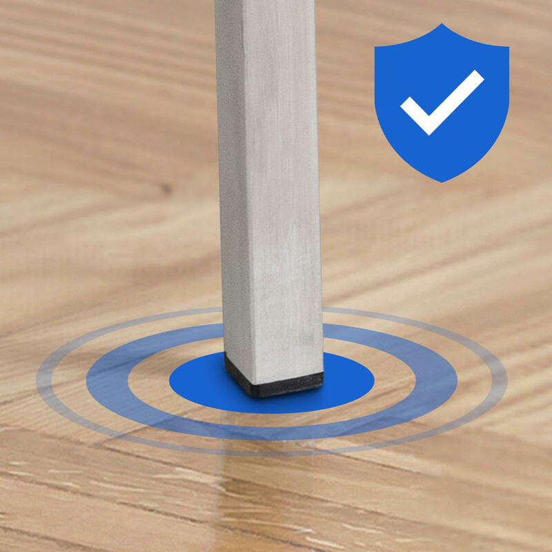 Elegant barstol med polstret stofbetræk og armlæn i rustfrit stål