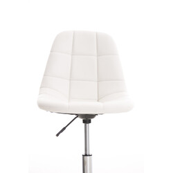 Emil ergonomisk kontorstol i kunstlæder med justerbar højde og fem hjul