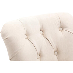 Lakewood barstol med stofbetræk høj ryg og gummitræ ramme