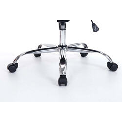 XXL ergonomisk kontorstol i kunstlæder med justerbar højde og 210 kg belastning