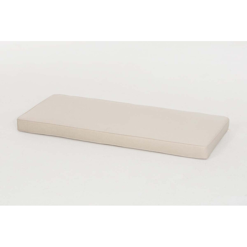 Blød siddepude til metalhave møbler i flere størrelser med fastgørelsesremme