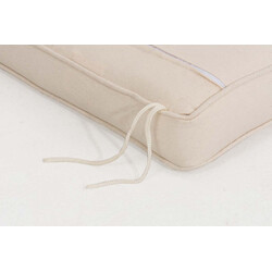 Blød siddepude til metalhave møbler i flere størrelser med fastgørelsesremme