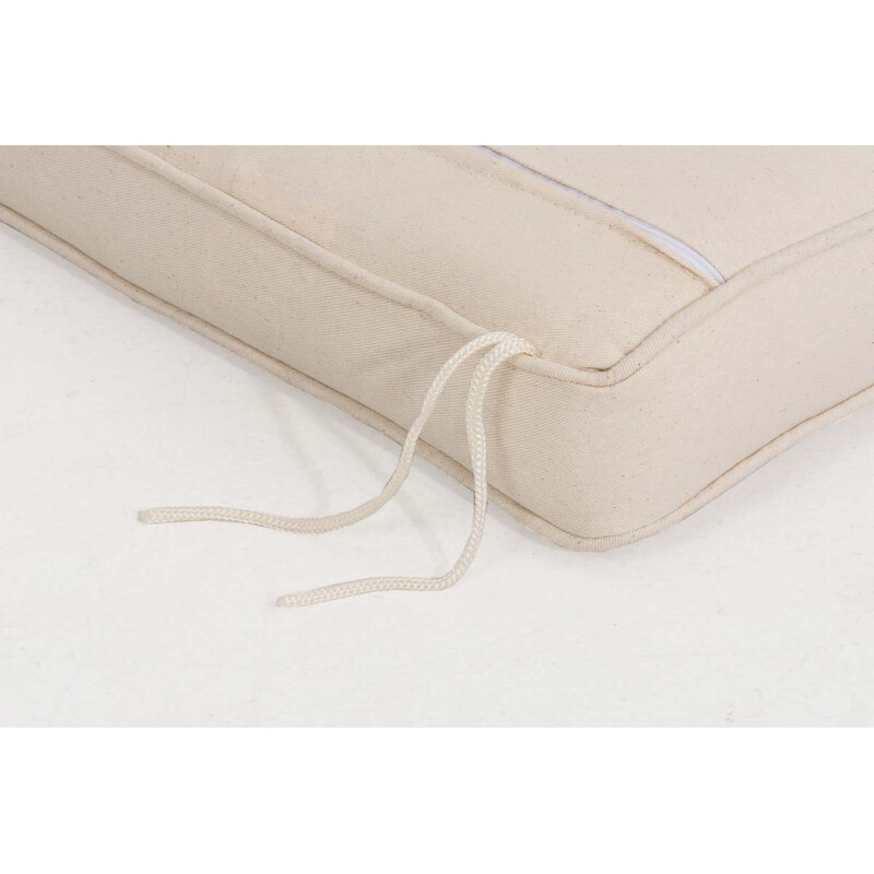 Blød siddepude til metalhave møbler i flere størrelser med fastgørelsesremme