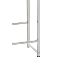 Stilfuld drikkekasseholder i mat sort rustfrit stål 2-6 kasser