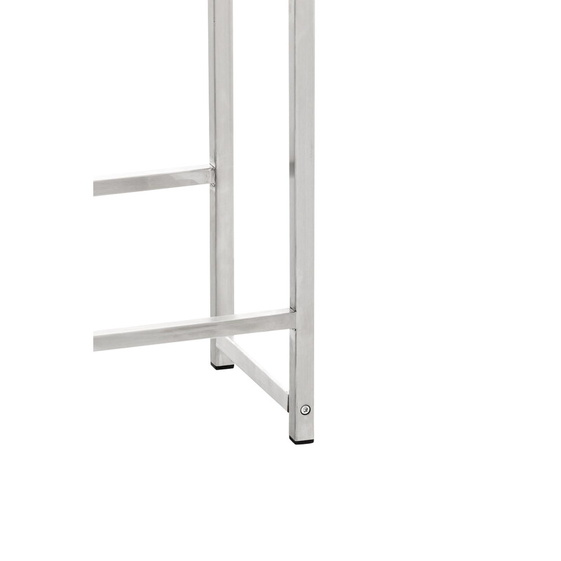 Stilfuld drikkekasseholder i mat sort rustfrit stål 2-6 kasser