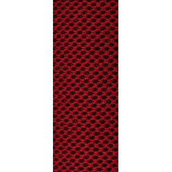 Ergonomisk kontorstol med netstof ryg justerbar højde fem hjul metalramme