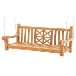 Florida hængebænk teak til have og terrasse 120-240 cm