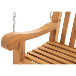 Florida hængebænk teak til have og terrasse 120-240 cm