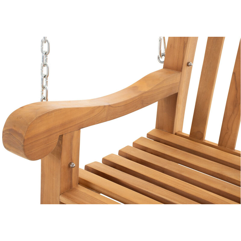 Florida hængebænk teak til have og terrasse 120-240 cm