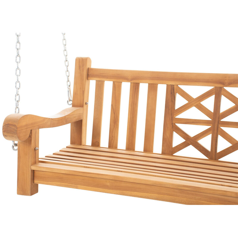 Florida hængebænk teak til have og terrasse 120-240 cm