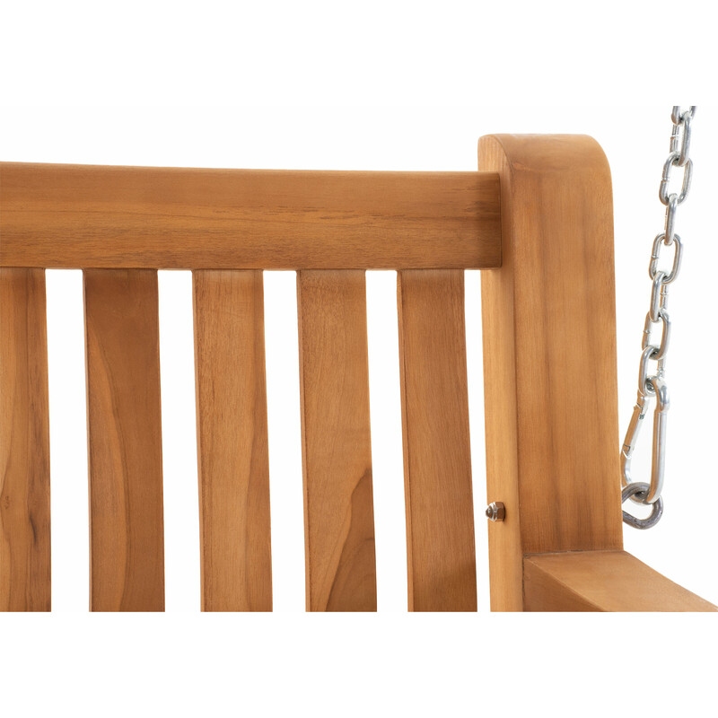 Joyce teak svingbænk til have og terrasse 120-240 cm