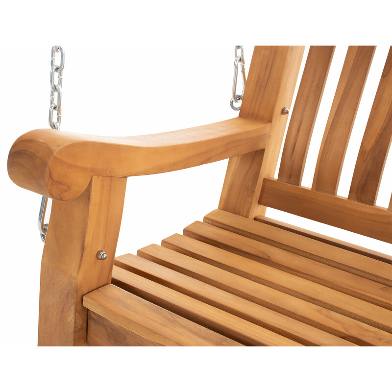 Joyce teak svingbænk til have og terrasse 120-240 cm