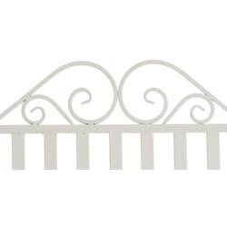 Antik stil gyngestol til indendørs og udendørs brug vejrbestandig jernkonstruktion