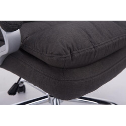 XXL kontorstol 235 kg ergonomisk med metalramme til store