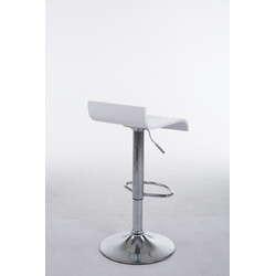 Elegant justerbar træ barstol med 360° drejelig sæde og fodstøtte