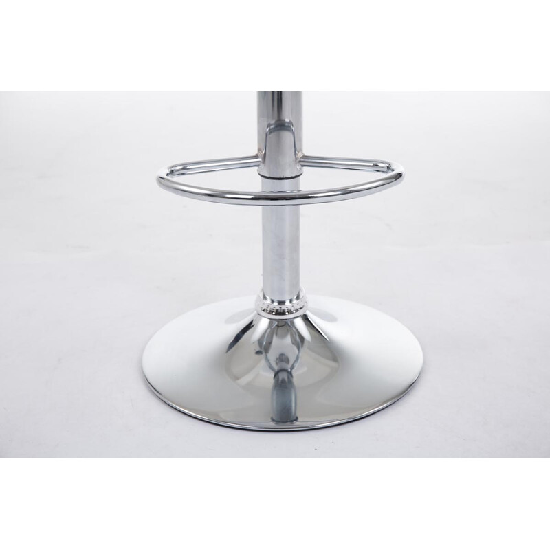 Elegant justerbar træ barstol med 360° drejelig sæde og fodstøtte