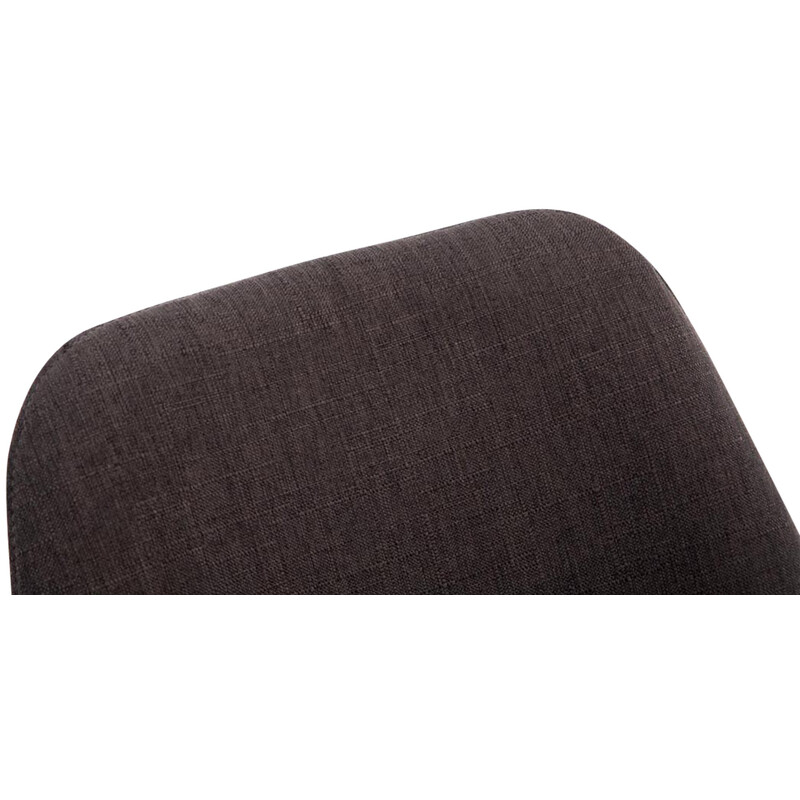 Borneo spisebordstol med polstret stofbetræk og birketræ ramme 120kg belastning