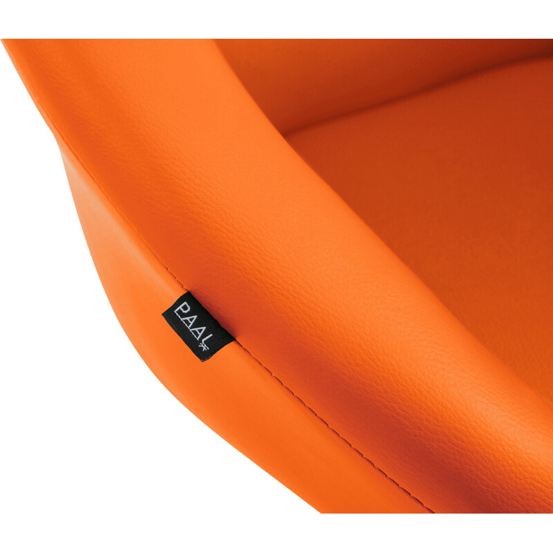 Miami justerbar barstol med kunstlæder armlæn og 360° drejning