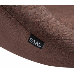 Miami V2 justerbar barstol med stofbetræk og fodstøtte