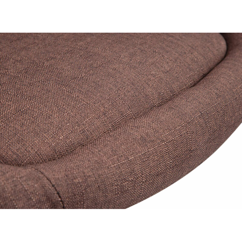 Miami V2 justerbar barstol med stofbetræk og fodstøtte