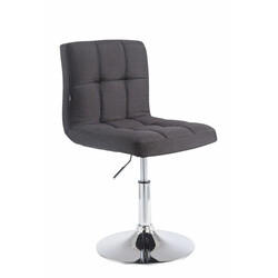 Elegant designlænestol med høj ryg justerbar højde og 360° drejning