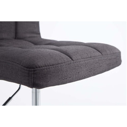 Elegant designlænestol med høj ryg justerbar højde og 360° drejning