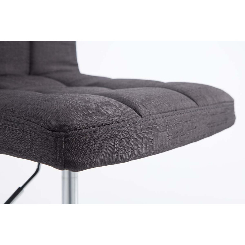 Elegant designlænestol med høj ryg justerbar højde og 360° drejning