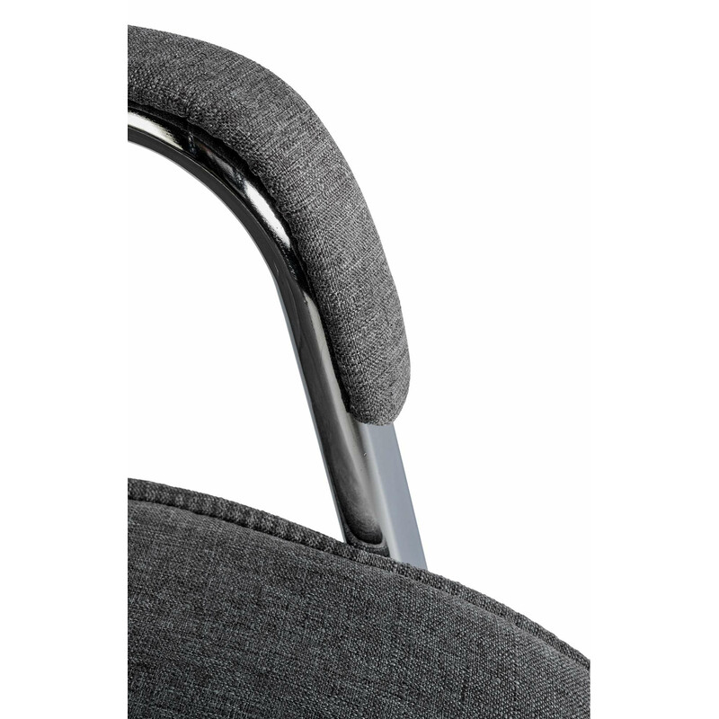 Sievert ergonomisk besøgsstol med armlæn og metalramme