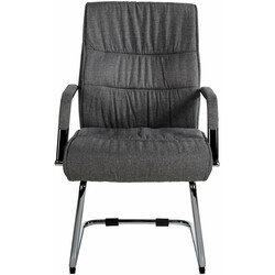 Sievert ergonomisk besøgsstol med armlæn og metalramme