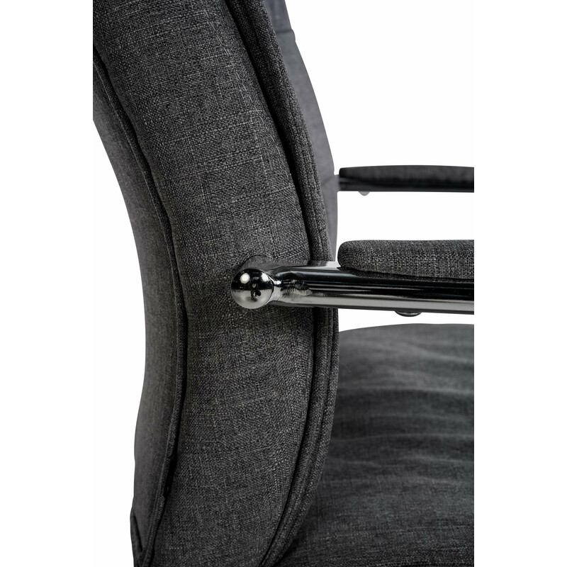 Sievert ergonomisk besøgsstol med armlæn og metalramme