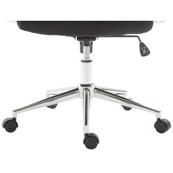 Ergonomisk kontorstol med justerbar højde vippefunktion og høj ryg