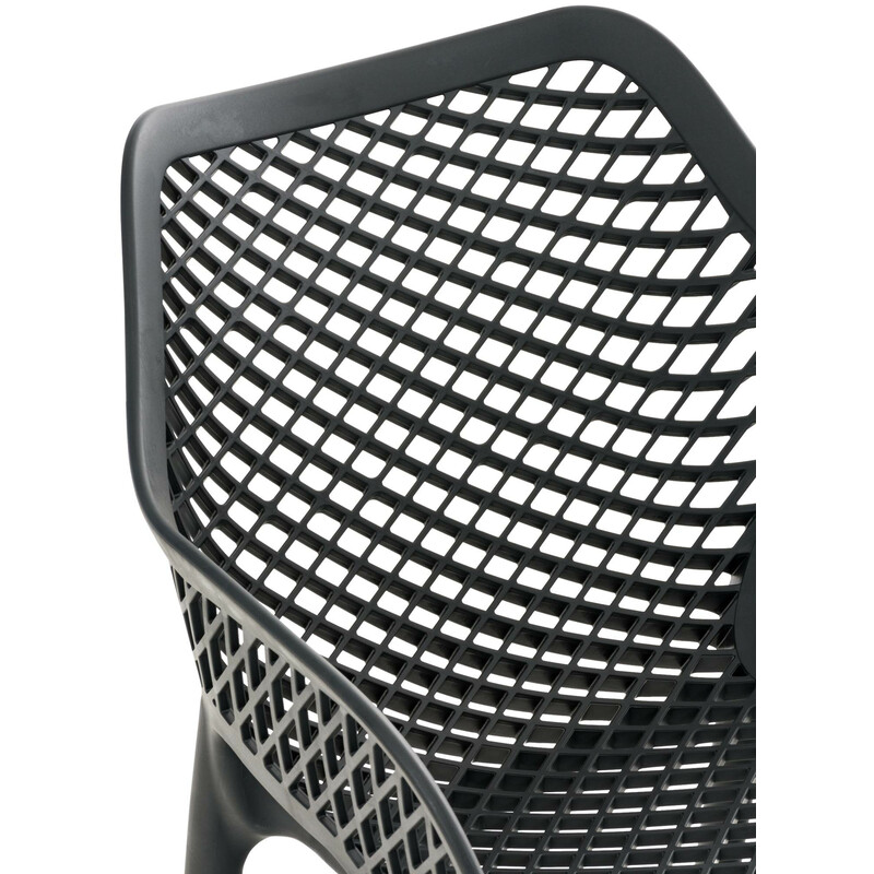 Air XL sammenklappelig stol med ergonomisk ryg UV‑bestandig stabelbar