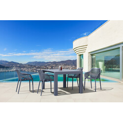 Air XL sammenklappelig stol med ergonomisk ryg UV‑bestandig stabelbar