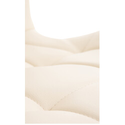 Elda spisestol med kunstlæder og træramme 88 cm