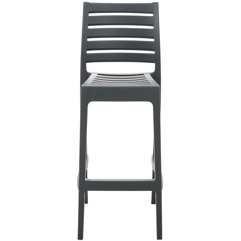 Ares stabelbar barstol indendørs udendørs glasfiberforstærket polypropylen