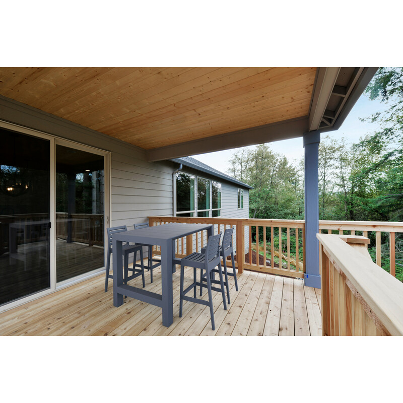 Ares stabelbar barstol indendørs udendørs glasfiberforstærket polypropylen