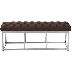 Stilfuld Amun-bænk med stofbetræk til moderne hjem