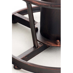 Ruhr-seisomapöytä industrielt højdejusterbart ståbord med fyrretræsplade pulvermalet metalramme