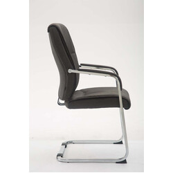 XXL gæstestol med Anubis stof svingende konstruktion 260 kg belastning