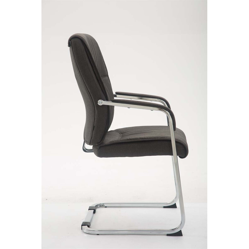 XXL gæstestol med Anubis stof svingende konstruktion 260 kg belastning