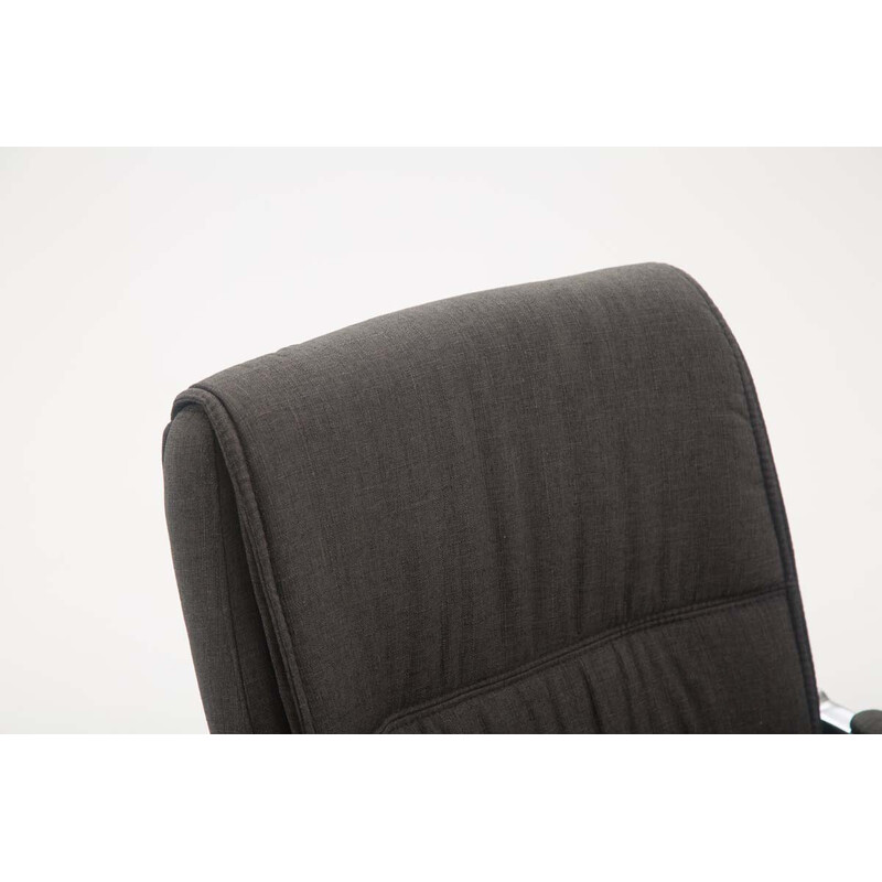 XXL gæstestol med Anubis stof svingende konstruktion 260 kg belastning