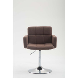 Los Angeles lænestol med stof højdejusterbar og drejelig