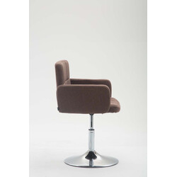 Los Angeles lænestol med stof højdejusterbar og drejelig