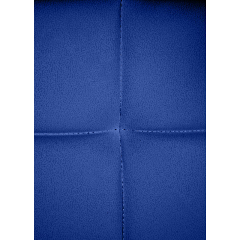 Canada besøgsstol luksuriøs polstret kunstlæder med sort metalramme