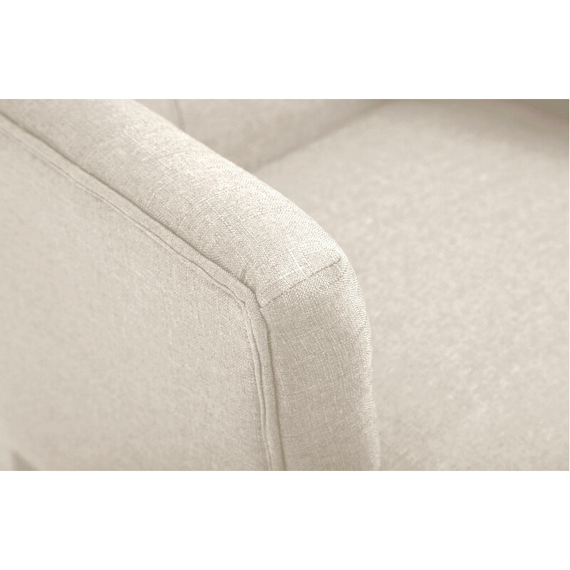 Elegant Chesterfield spisestol med armlæn polstring og polyesterbetræk