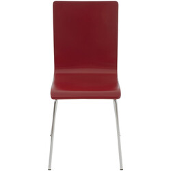 2 stk ventelokale stol PEPE ergonomisk træsidde metalramme