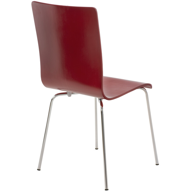 2 stk ventelokale stol PEPE ergonomisk træsidde metalramme