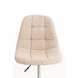 Emil ergonomisk kontorstol i stof med justerbar højde og fem hjul